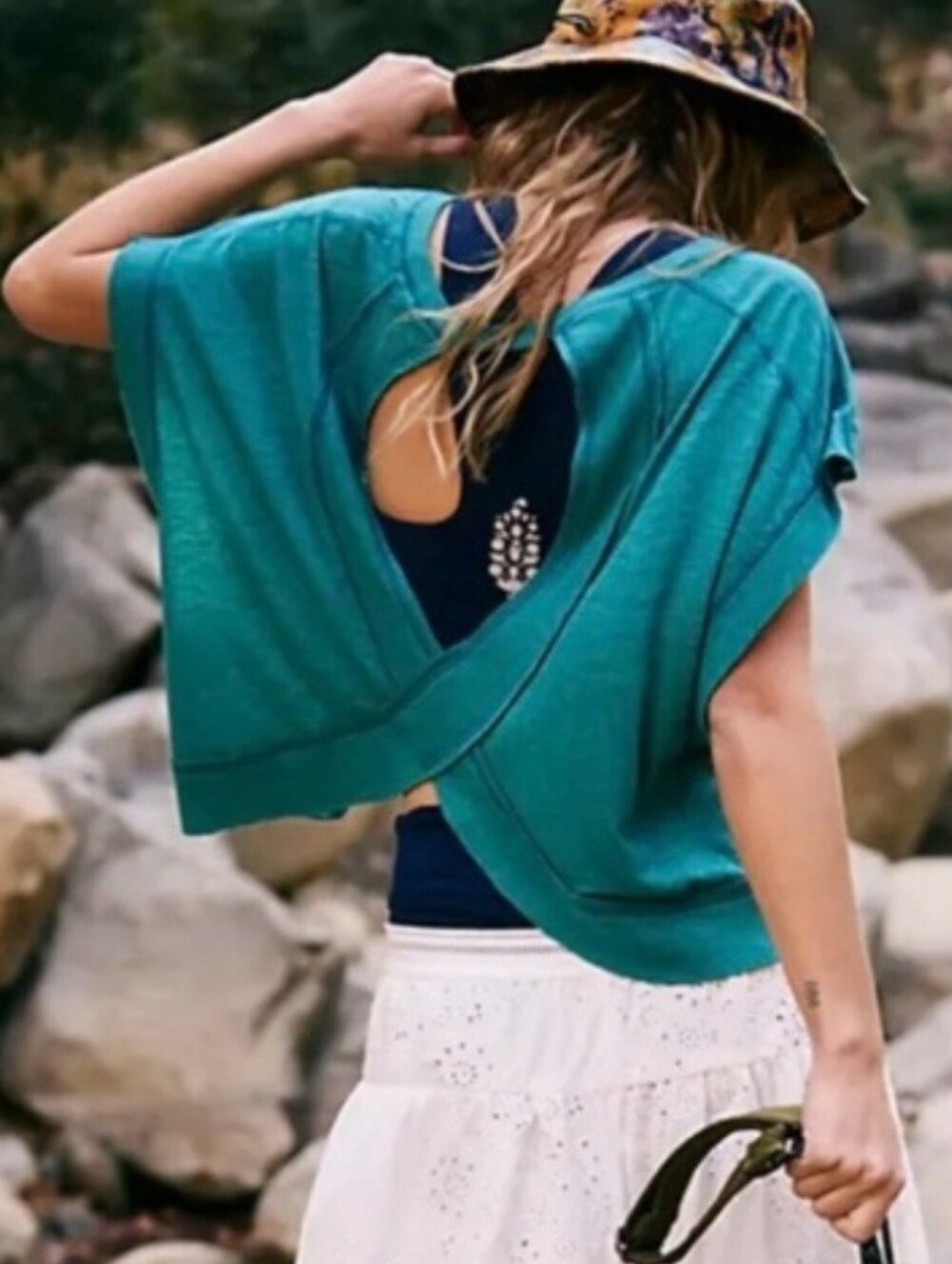 Free People Movement Teal My Time Tee *Current*